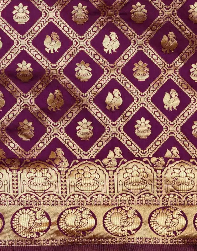 Jacquard Saree Royal Heritage Collection Jacquard Saree – Design A370