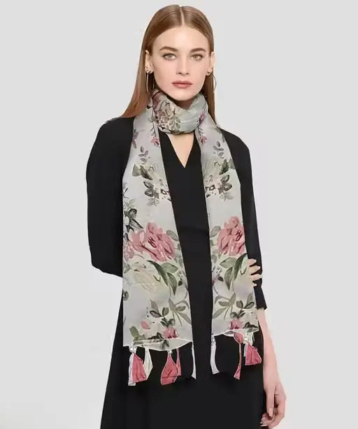 Chiffon Stoles โ Pack of 2 Stylish Scarves