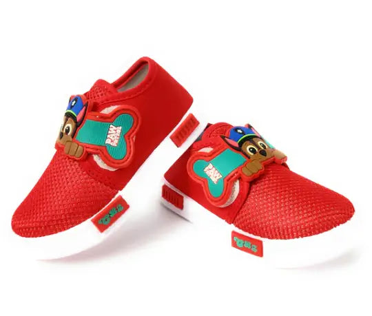 Unisex Kids Casual Shoes Mesh Velcro Lightweight Cartoon Design 1-4 Years