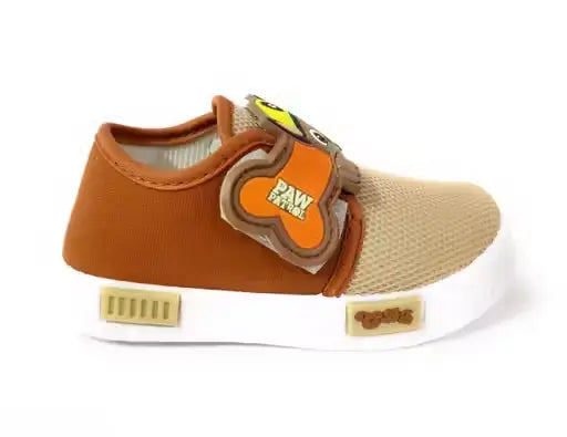 Unisex Kids Casual Shoes Mesh Velcro Lightweight Cartoon Design 1-4 Years