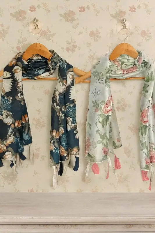Chiffon Stoles – Pack of 2 Stylish Scarves