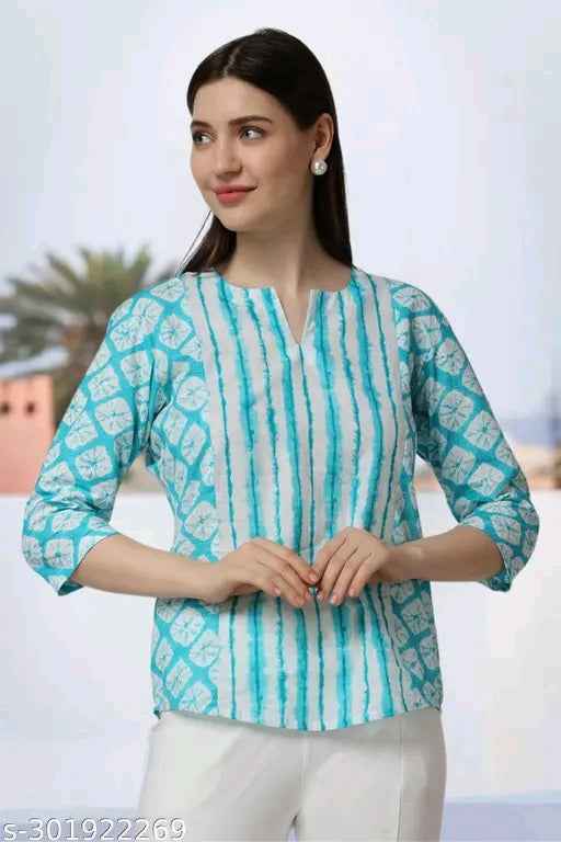 Handmade Haven's Cotton Printed Kurti