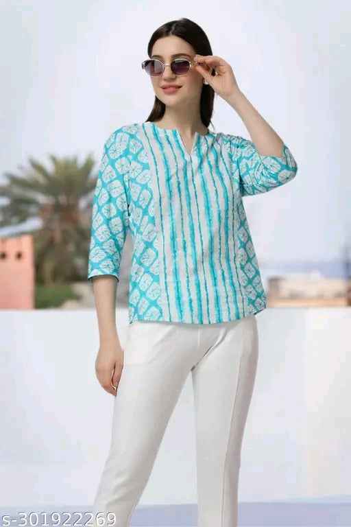 Handmade Haven's Cotton Printed Kurti