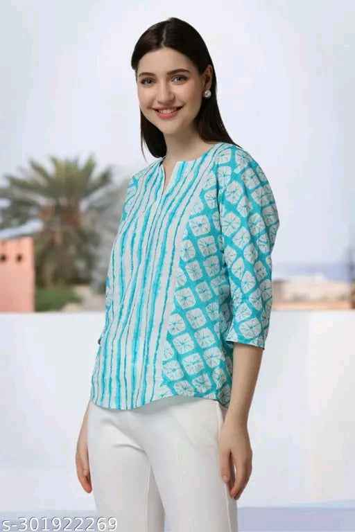 Handmade Haven's Cotton Printed Kurti