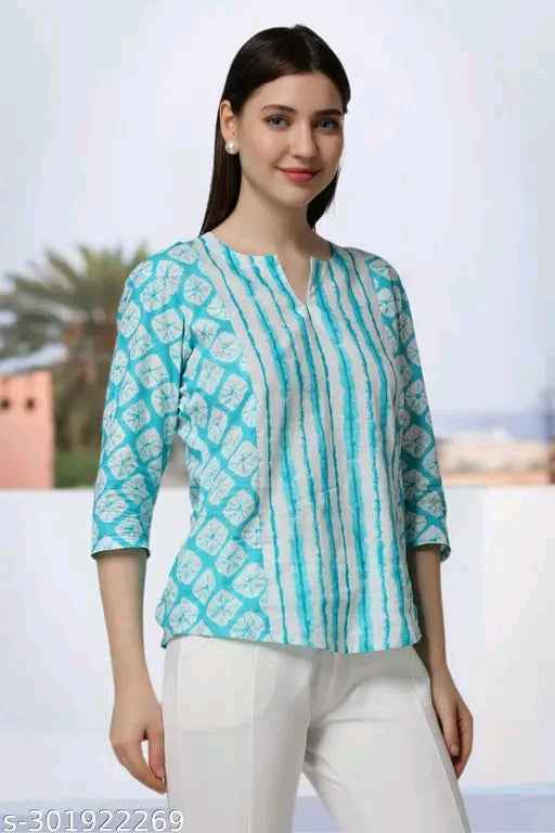 Handmade Haven's Cotton Printed Kurti